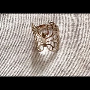 Sterling Silver butterfly design ring